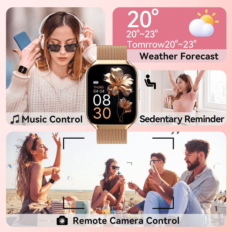 Tikland Smart Watch for Women 1.96 display picture 1