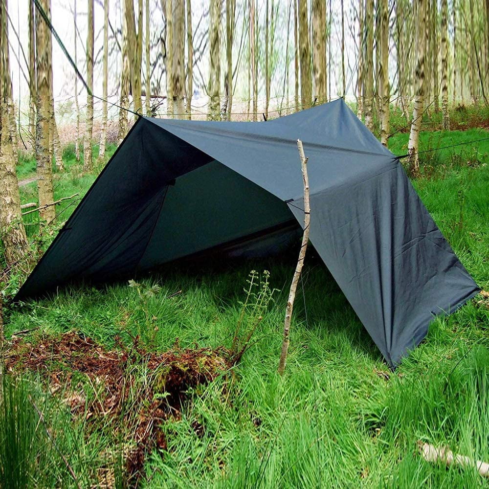 10X10FT/10X15FT Hiking and Survival Shelter Mutifunctional Tent Footprint Lightweight Tarp for Camping KALINCO Waterproof Camping Tarp Tent Hammock Rain Fly
