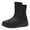 Black, variant on CAICJ98 Womens Snow Boots Waterproof Warm Lined Anti-Slip Mid Calf Boot Outdoor Comfortable Winter Boots for Women (Black,Size 6.5)