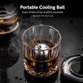 thumbnail image 5 of 2 Pack Stainless Steel Espresso Frozen Balls, No-Dilution Metal Cooling Balls for Espresso, Iced Coffee, Tea, Milk Tea, Cocktails & Daily Drinks, 5 of 8