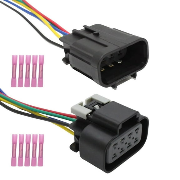 APPLAYERR Headlight Connector Kit for 2014 2016 Silverado Sierra Male Female Plug Harness Copper Tinned Wire Secure Connection Visibility