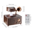 thumbnail image 6 of PartyKindom Retro Record Player Style Oil Diffuser with Cool Mist for Home and Office, 6 of 7