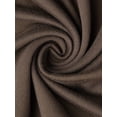thumbnail image 5 of INSPIRE CHIC Women's Maternity Maxi Dress Short Sleeves V Neck Ruffled Sleeve for Photoshoot L Coffee, 5 of 6