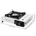 thumbnail image 3 of Cqxid Carte d'Expérience de Camping Poêle à Moins de 40 $ Batterie de Cuisson Poêle de Camping Portable Poêle de Camping Table Extérieure BBQ 2900 W Réglage de Puissance Accessoires de Cuisson pour Camping Randonnée Jardin, 3 of 9