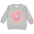 thumbnail image 2 of Inktastic Light Pink Donut Toddler Sweatshirt, 2 of 4
