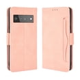 thumbnail image 7 of Compatible with Google Pixel 6 Wallet Case, Detachable Outer Pouch PU Leather Flip Folio Case with Card Holders RFID Blocking Kickstand [Shockproof TPU Inner Shell] Phone Cover,Pink, 7 of 7