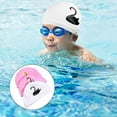 thumbnail image 4 of FYBTO 3pcs Kids FYBTO s Animal Printing Waterproof Swimming Cap Children Swim Hat Bathing Cap, 4 of 7
