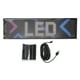 thumbnail image 2 of Panel de Matriz LED programable, control de Aplicaciones de Soporte RGB Scrolling Delgado de 13.7x4.0 Pulgadas LED LED LED Para La Fiesta del Automóvil, 2 of 7