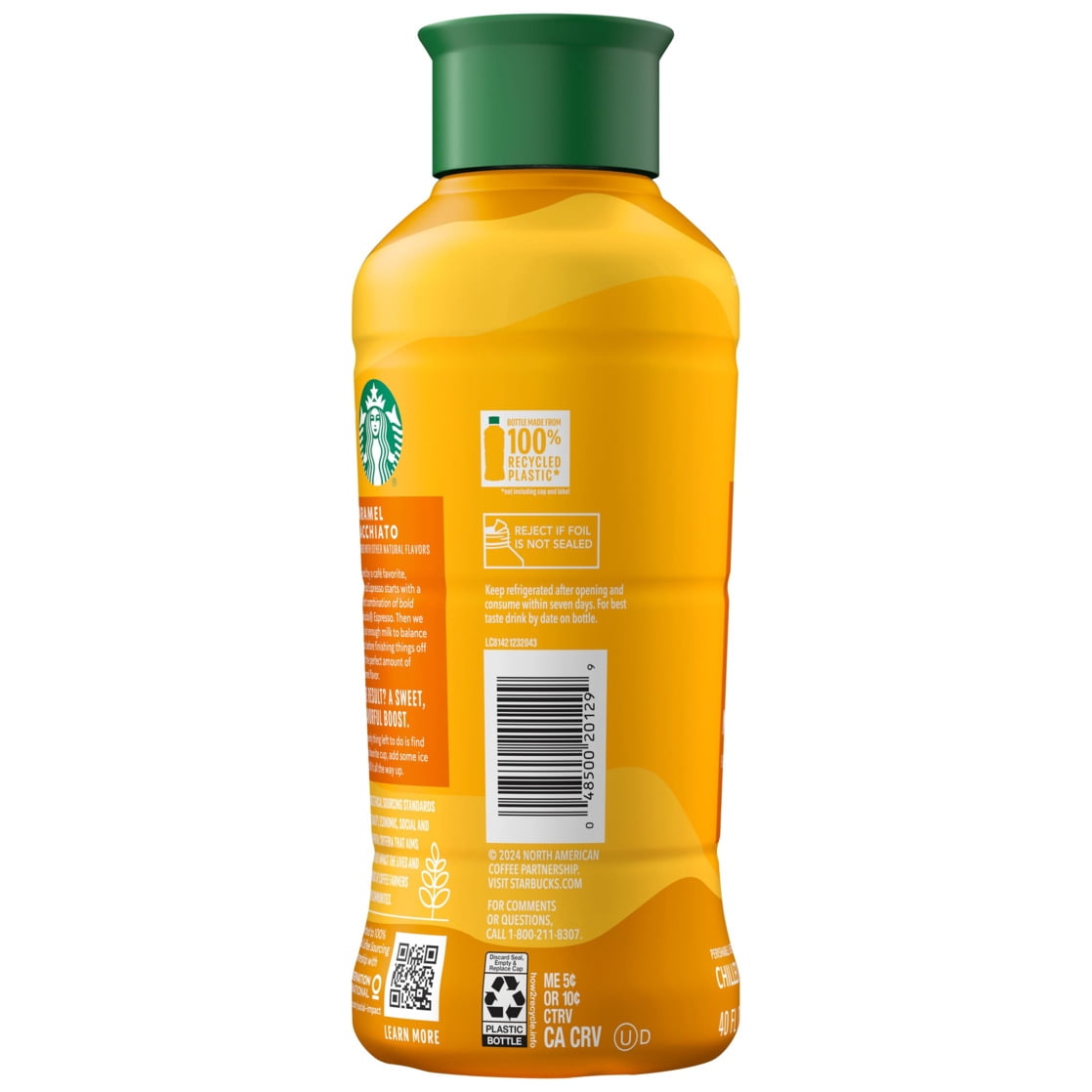 Starbucks Iced Espresso Beverage Caramel Macchiato 40 Fl Oz