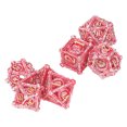 thumbnail image 1 of Dados de metal ANGGREK juego de Dados de latón Alta dureza Hueco 7PCS para juegos de rol, 1 of 8