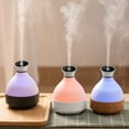 thumbnail image 3 of OAVQHLG37B Humidifiers for Bedroom Aromatherapy Diffuser Home Office USB Mini Desktop Wood Grain Essential Oil Sprayer Incense Spreading Machine, 3 of 5