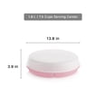 thumbnail image 3 of Tupperware Ensemble de Centre de Service - Plateau de Service à 6 Compartiments et Plateau de Fête - Récipient de Stockage de Nourriture et Couvercle - au Lave-Vaisselle et Sans BPA, 3 of 5