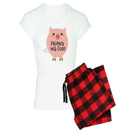 

CafePress - Friends Not Food Pajamas - Women s Light Pajamas