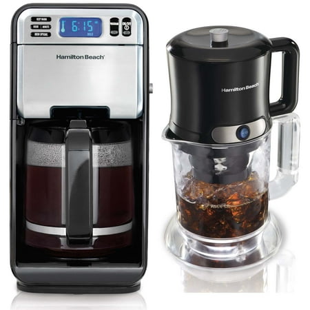 Hamilton Beach Programmable 12-Cup & Iced Coffee/Tea Maker