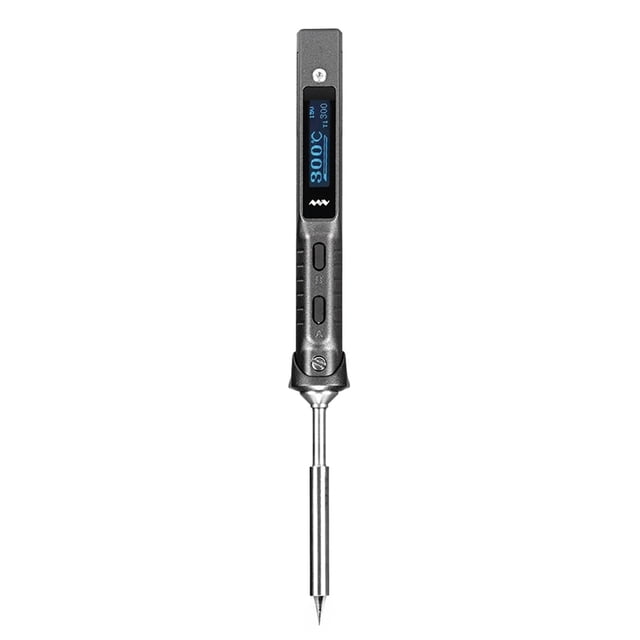 Intelligent Soldering Station Portable Soldering Iron Two Power Supplying Mode 50-400 °C Regulation Dynamic Detection DC9-24V Wide Voltage