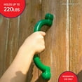 thumbnail image 4 of playground safety handles, 2 pack - green grab handle bars for outdoor jungle gym or swing set, 4 of 5