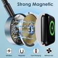 thumbnail image 3 of 2 Pack 3-in-2 Charging Cable Compatible with Apple Watch Ultra/SE/Series 10/9/8/7/6/5/4/3/2/1 & iPhone 16/15/14/13 & Galaxy S24 - 4FT USB-C/A Travel Charger, 3 of 7