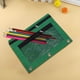 thumbnail image 1 of Estuche para lápices con cremallera de 3 anillos para carpeta | Estuche para lápices con doble cremallera y ventana transparente | Organizador de documentos de oficina para bolígrafos, 1 of 4