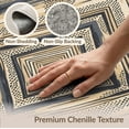 thumbnail image 6 of ODIKA 8'x10' Washable Area Rug Abstract Way Throw Irregular Border Lightweight Entryway Foam for King Size Bedroom Under Bed, Master Suite, Non-Shedding, Easy Care, 6 of 7