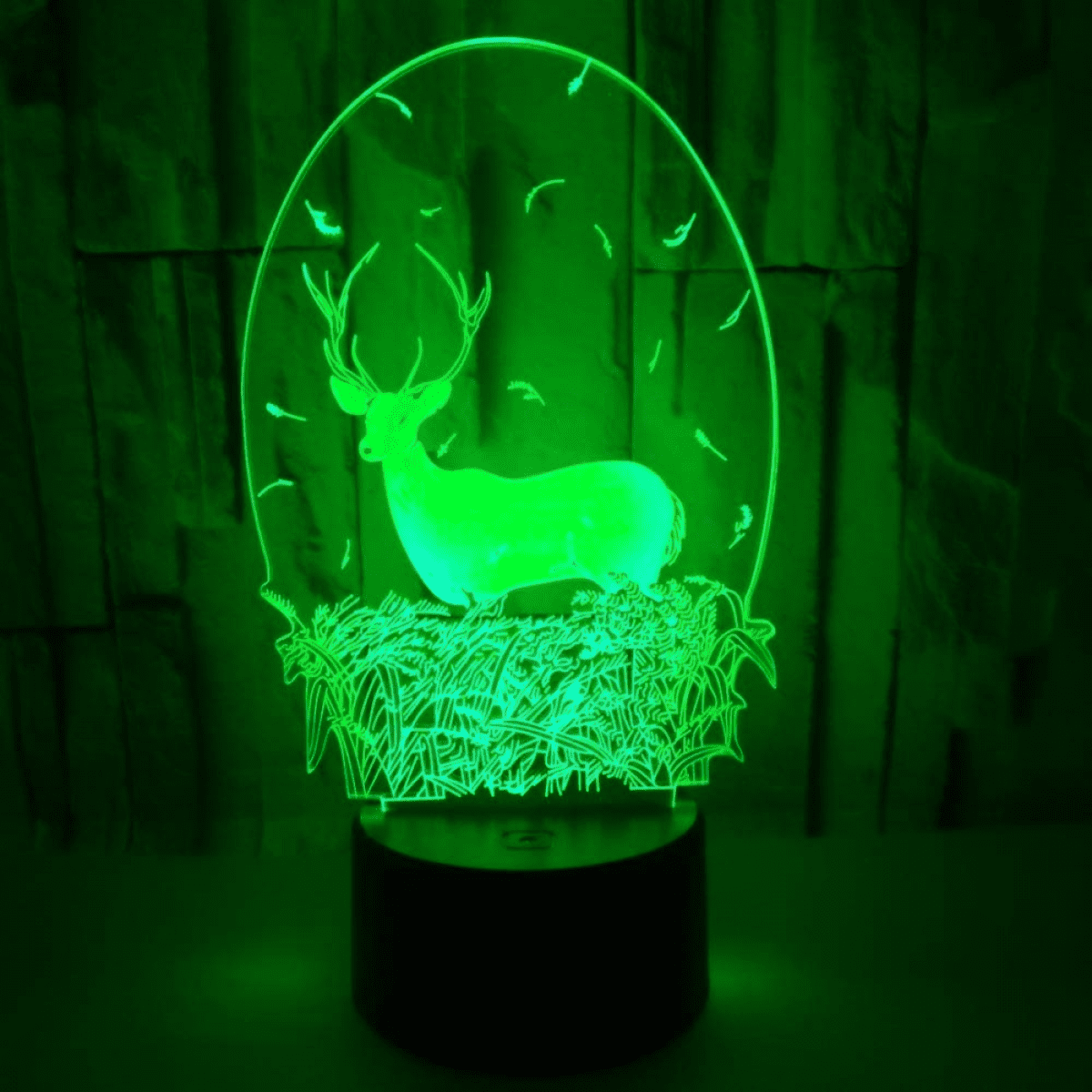 Night Fury 3D LED Table Lamp Night Light 7 Color Change Christmas Xmas Gift 