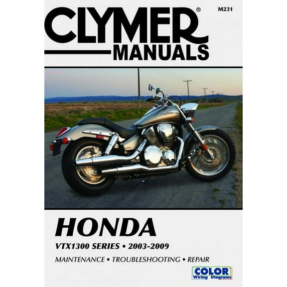 Honda VTX1300 Series Motorcycle (2003-2009) Service Repair Manual ^