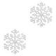 thumbnail image 3 of Árbol de Navidad con copo de nieve, colgante decorativo de acrílico, decoración para árbol de Navidad. Estilo F, 3 of 9