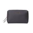 thumbnail image 2 of Large Capacity Leather Makeup Bag, Portable Travel Cosmetic Organizer, Multifunctional Toiletry Bag for Women and Girls, Waterproof PU Leather, Multi-Pocket Storage, Travel Friendl Makeup Organizers, 2 of 6