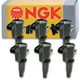 thumbnail image 3 of 6 pc NGK 48979 Ignition Coils for 178-8521 2505-335224 36-8197 673-6202 921-2141 9E5Z-12029-A DG522 E1121 GN10507 IC724 UF-621 UF621 Spark Plug Wire Boot Fits select: 2010-2020 FORD FUSION, 3 of 3