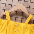 thumbnail image 4 of Coerni Baby Girls Off Shoulder Dress Floral Swing Dresses Ribbed Summer Casual Sundress Little Girl Elegant Princess Dress, 4 of 8