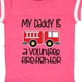 thumbnail image 4 of Inktastic Volunteer Firefighter Daddy Boys or Girls Baby Bodysuit, 4 of 5