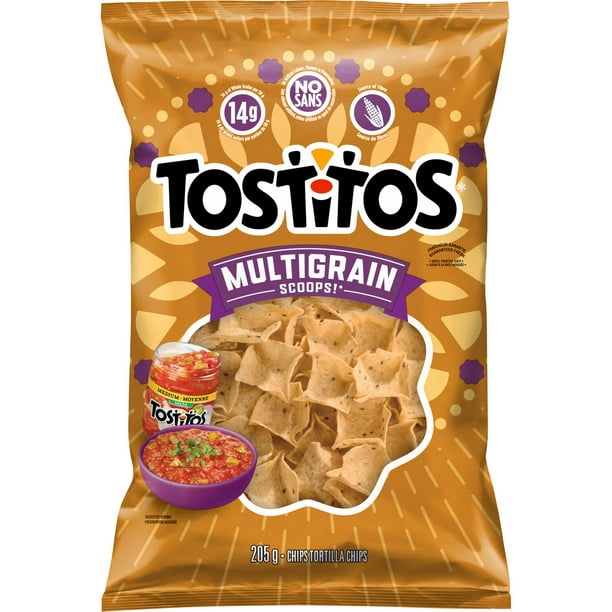 Chips tortilla Tostitos Scoops! Multigrain 205g