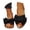 slippers 35#Black, variant on Womens Slippers Summer Casual Bow Knot Design On Slippers Soft Flat Sandals for Ladies Trendy Indoor Outdoor Beach,Black