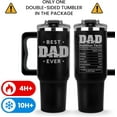thumbnail image 3 of Best Dad Ever Tumbler 40oz Perfect Father's Day, Birthday, and Everyday Gift for Dads Large, Insulated, and Durable, 3 of 6