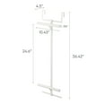 thumbnail image 7 of Yamazaki Home Over-the-Door Backpack Hanger, White, Steel, Supports 22 pounds, 7 of 7