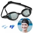 thumbnail image 2 of Swimming Goggles Set Professional Anti Fog No Leaking UV Protection Wide View Swim Goggles with Nose Clip, Earplugs and Cap For Women Men Adult Youth Kids, 2 of 8