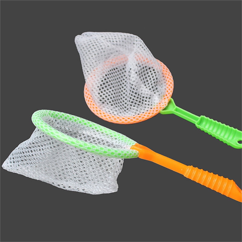 22cm Plastic Fishing Net Toys Handle Mini Butterfly Mesh Nets Kids OutdoorFDYNEL 