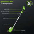 thumbnail image 2 of Greenworks 40V 13-inch Cordless String Trimmer & Edger, Tool Only [75+ Compatible Tools], 2 of 8