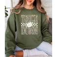 thumbnail image 3 of Camo Touchdown Sweatshirt for Men Women & Teens Trendy Football Game Day Crewneck Fan Gift Army Green Sweatshirt Adult Large, 3 of 7