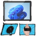 thumbnail image 4 of XYX Case for 10.5 inch Microsoft Surface Go 4/Surface Go 3/Surface Go 2, 360 Rotating Heavy Duty Shockproof Cover with Kickstand and Hand Strap (Sky Blue), 4 of 7