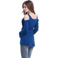 thumbnail image 4 of Blouse Tunique Décontractée à Épaules Dénudées pour Femmes, 4 of 5