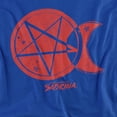 thumbnail image 2 of Chilling Adventures of Sabrina Dark Moon Women's T Shirt, Royal, Small, 2 of 6