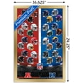 thumbnail image 3 of NFL League - Helmets 22 Wall Poster, 14.725" x 22.375" Framed, 3 of 6