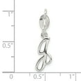 thumbnail image 2 of Sterling Silver Initial J Pendant, 2 of 2