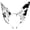 Black+White, variant on Brown Black Plush Dog Ears Headband Fluffy Animal Ear Hair Hoop for Themed Parties Daily Wear 23x19cm