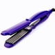 thumbnail image 1 of MBHAIR Plancha rizadora de cerámica para dar volumen al peinado esponjoso, plancha para el cabello onduladora, plancha rizadora de cerámica antiestática para ajustar la temperatura (púrpura), 1 of 5