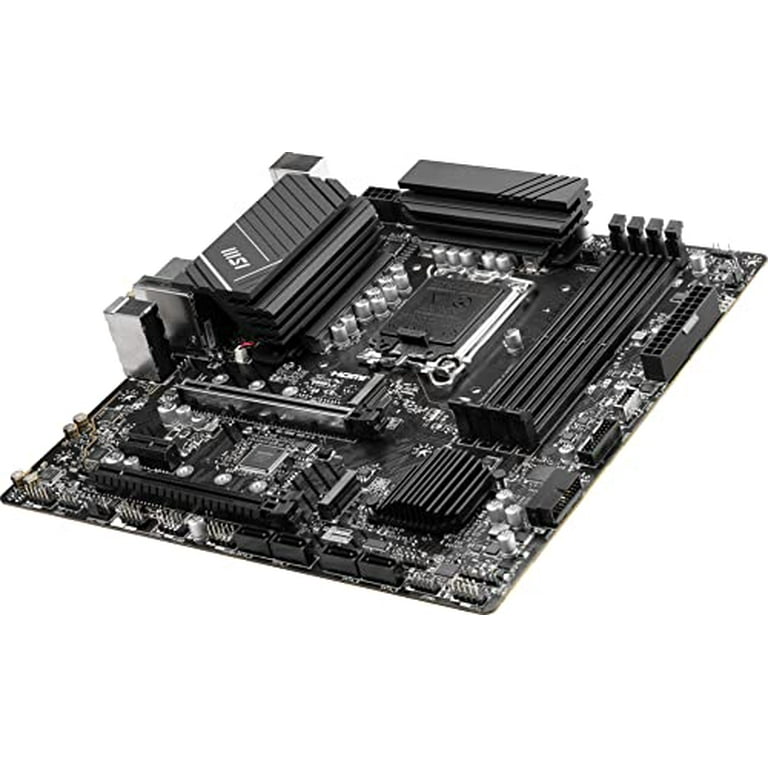 MSI PRO B760 M-A WIFI (ジャンクCPU付き) Restored MSI PRO B760M-A WIFI LGA 1700 Intel B750 SATA 6Gb/s DDR5