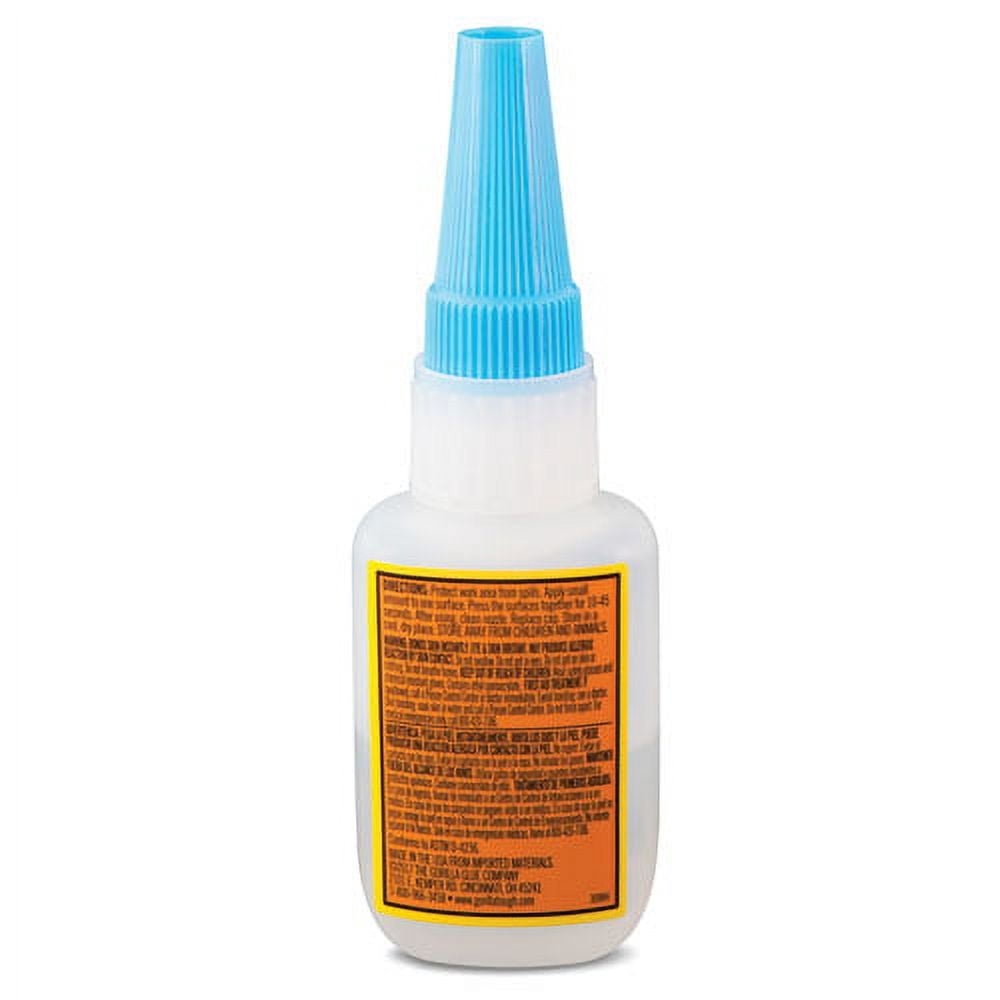 Super Glue, 0.53 Oz, Dries Clear | Bundle of 2 Each