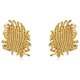 thumbnail image 1 of Pendientes de tuerca con textura trenzada de diseño, hipoalergénicos, elementos únicos, pendientes, regalos de joyería para mujeres y niñas, oro Sincero Electrónica, 1 of 5