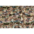 thumbnail image 2 of W., Orkidea 24x17 Black Ornate Wood Framed with Double Matting Museum Art Print Titled - Cudillero, 2 of 4