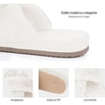 thumbnail image 3 of Pantuflas Bluelander, Unisex, Talla 26, Antideslizantes para Uso Interno y Externo, Blanco, 3 of 5